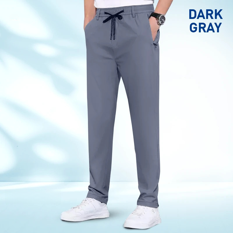 Breathable and comfortable men's stretch casual trousers