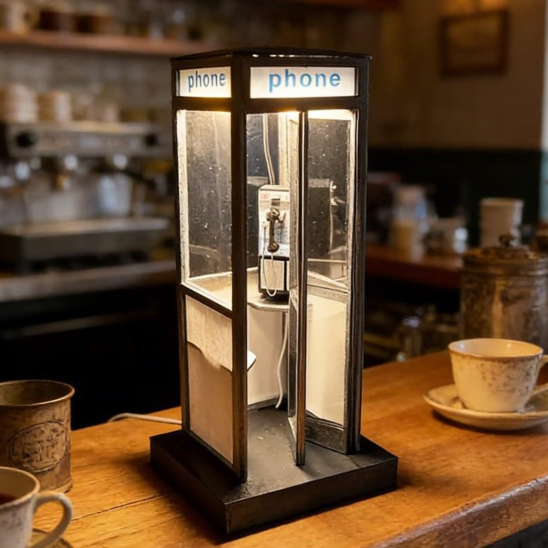 📞50% OFF NOW✨Vintage Phone Booth Ambient Lamp
