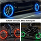 💥Glow-in-the-dark valve caps (tire valve caps) 🚗💫