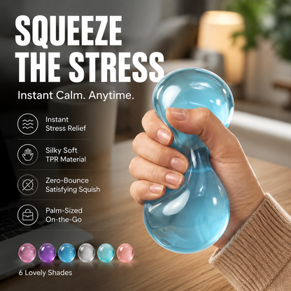 🥳2026 HOT SALE🥳💞50K+ SOLD!⏳✨Stress Relief Squishy Toy Ball