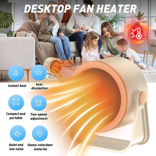 🎅LAST DAY SALE 60% OFF!!⚡50K+ SOLD!❄️2026 Portable Instant-Heat Heater – Outdoor & Desktop Mini Radiator