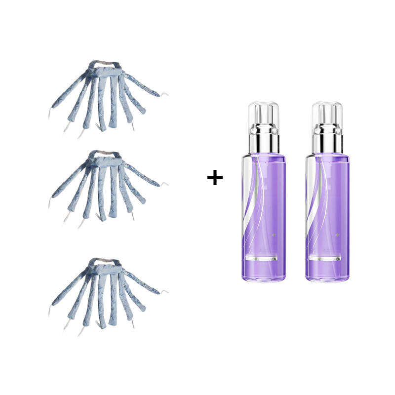 💥HOT SALE💥Sleep-in hairband Heat-free curling tongs🧑‍🦱🥰