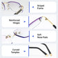 ✨Sapphire high hardness✨Anti blue progressive Far And Near Dual-Use Reading Glasses