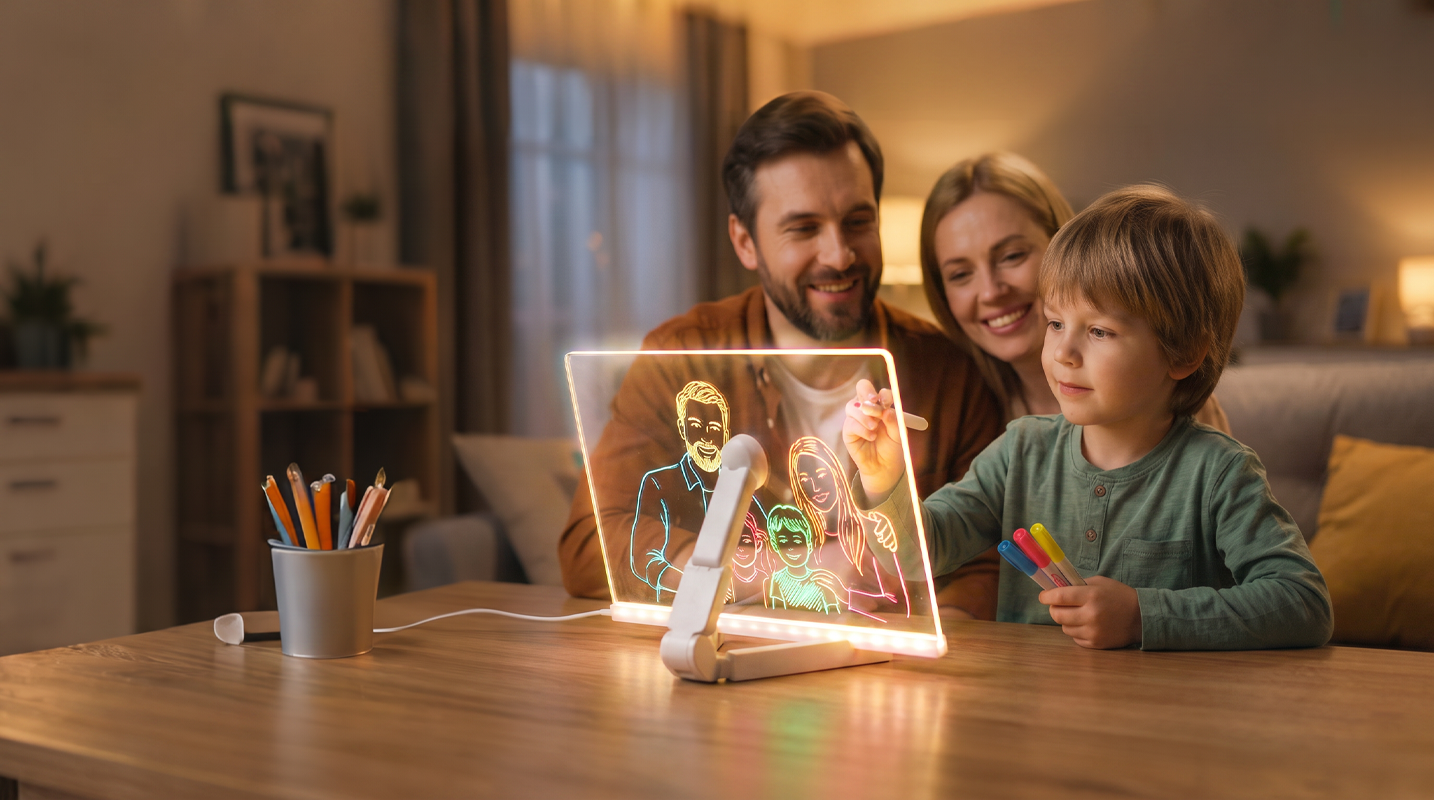 LED Drawing Board Family Use