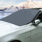 4-Layer Magnetic Windshield Car Cover - Thermal Insulation & Frost Protection with Easy Installation ❄️🔗