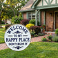 🔥Hot Sale🔥 Vintage "Happy Place" Metal Sign