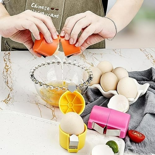 📢📢BUY 1 GET 1 FREE !! 🍳 Quick Egg Cracker Tool – Open Hundreds Of Eggs Faster & Cleaner 🔥