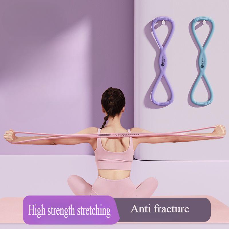 🏆Last Day Special Price £9.99!🔥Resistance Bands, Figure 8 Exercise Bands for Women Men