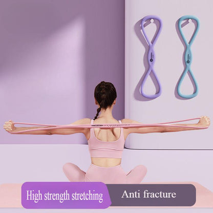 🏆Last Day Special Price £9.99!🔥Resistance Bands, Figure 8 Exercise Bands for Women Men