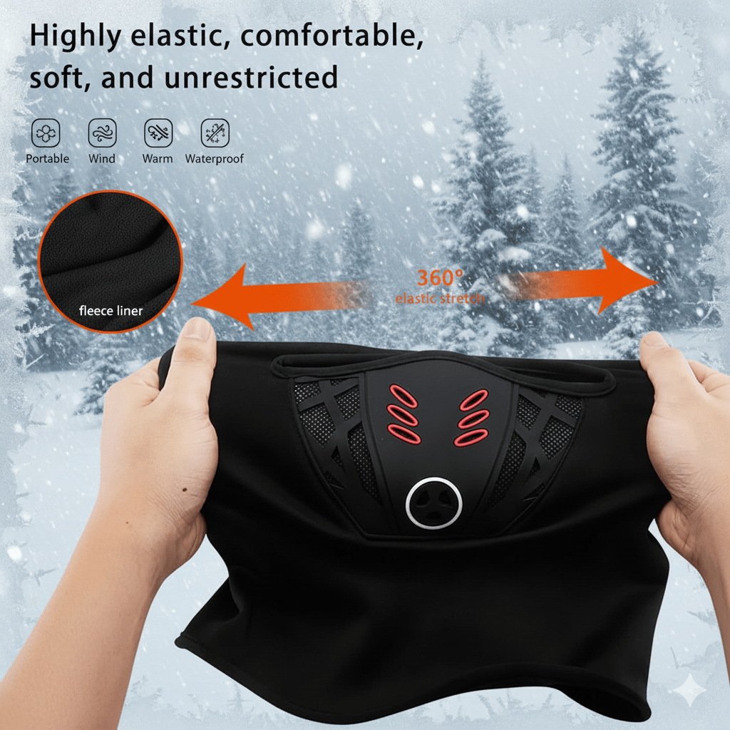 🔥LAST DAY SALE: ￡6.99!!🔥Winter Warm Anti-Haze Balaclava Full Face Mask
