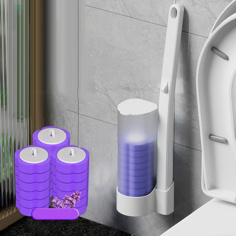 🔥LAST DAY SALE £6.99!!⚡50K+ SOLD!🚽💦Hands-Free Cleaning Gadget🧽Disposable toilet cleaning tool💦