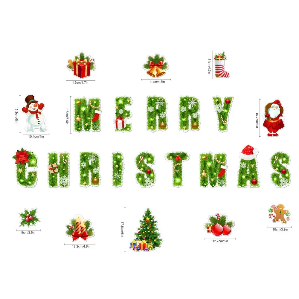 🎄 50% OFF | Christmas Magnetic Decorations – Repositionable 3D Festive Fridge Magnets