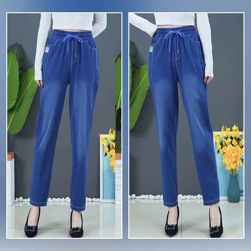 💖 SPECIAL PRICE: ONLY￡13.99!💕👖High Waist Ultra-Stretch Mom Jeans