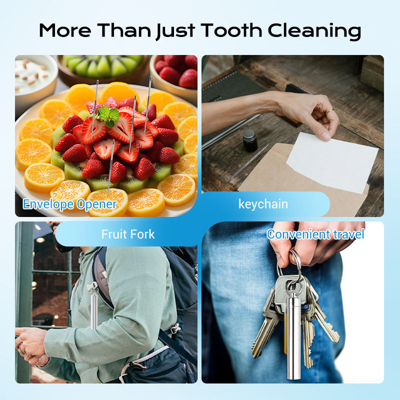 🥳2026 HOT SALE🥳💞50K+ SOLD! 🦷✨ 50% OFF! German Precision Floss Picks – 0.1mm ultra-fine tip for precise, gentle cleaning between teeth. Fresher smile & healthier gums! 🛡️💪