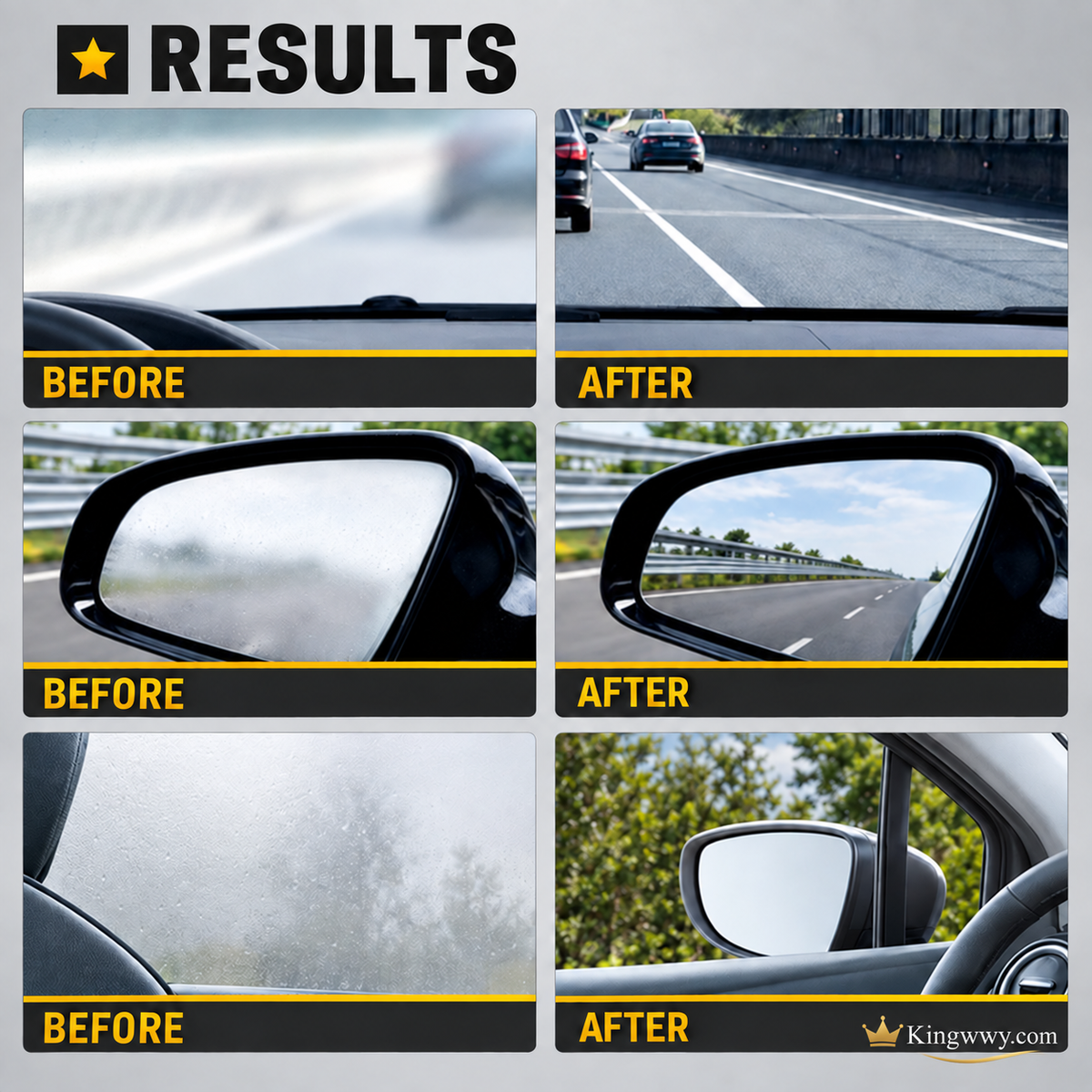 💦🚘 Car Windshield Cleaning Cloth
