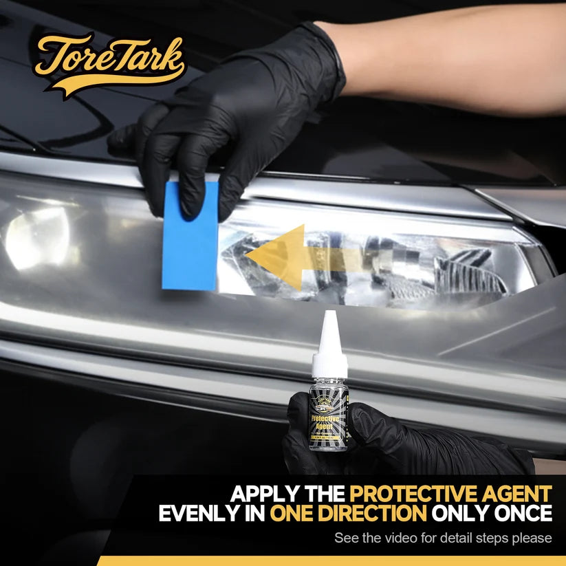 Car Restoration &  Detailing Kit - Headlight + Tire+ Wheel
