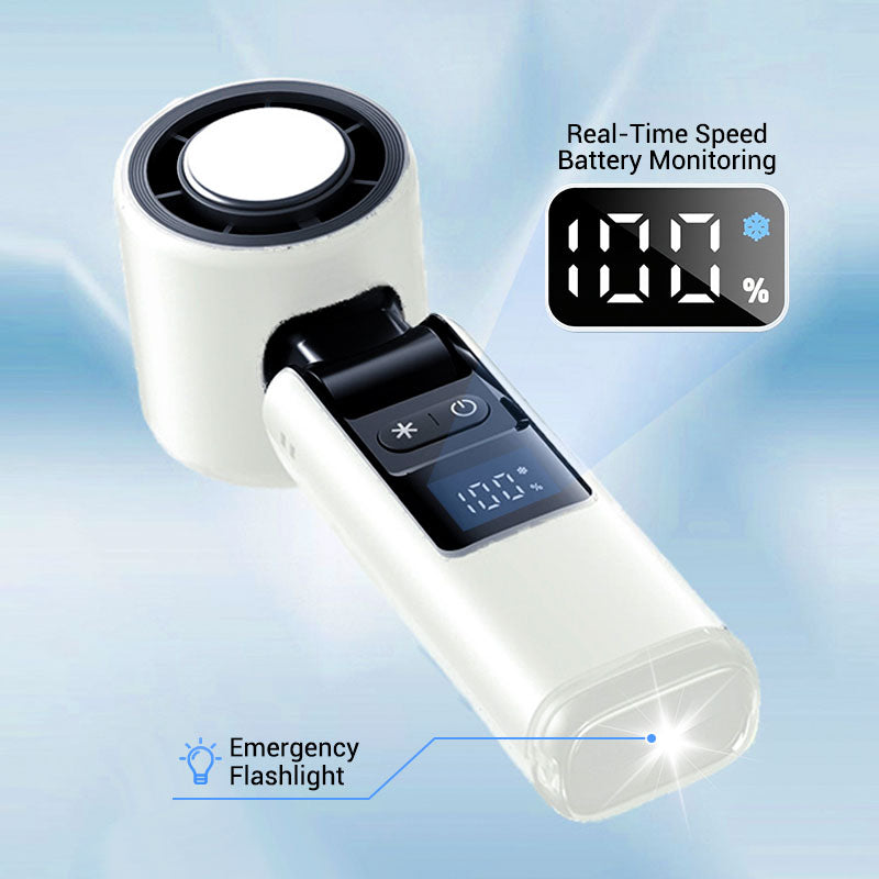 ✨Hot Sale 50% OFF⌛❄️IcePoint™ Mini Handheld Cooling Fan