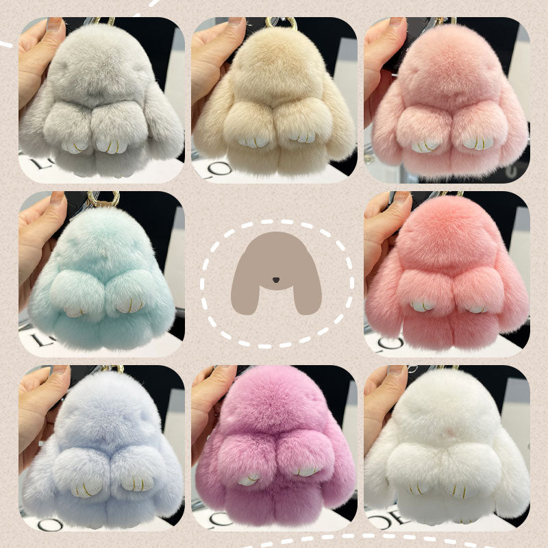 ⏳LAST WEEK SALE: ￡6.99!!🐰Handmade Soft Bunny PomPom Charms