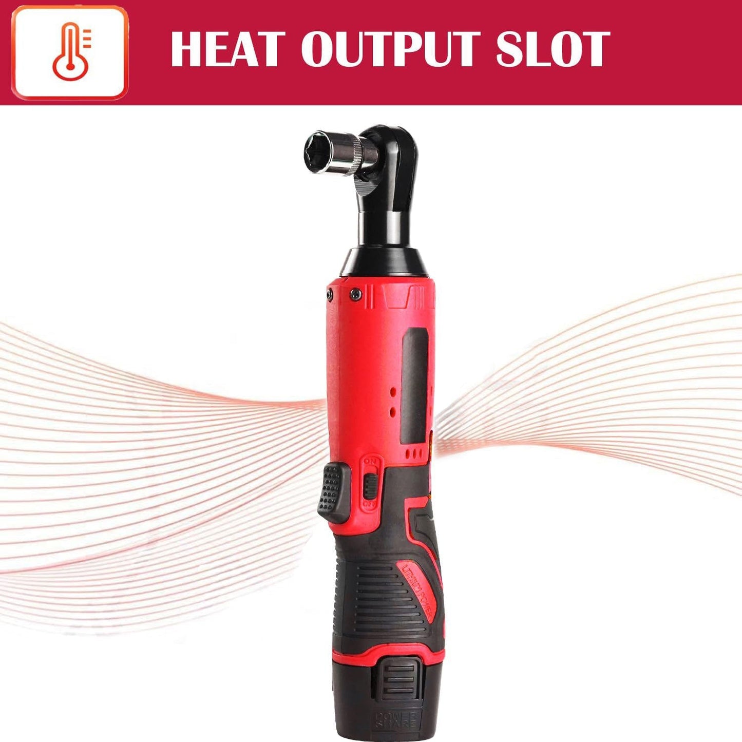 Cordless Electric Ratchet Wrench Set