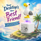 Seagull MINE! Button Keychain-Real Sound & LED Light, Funny Interactive Gift for Friends & Family summerwins