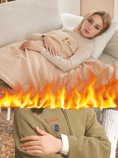 Draagbare USB Verwarmde Deken om te Dragen