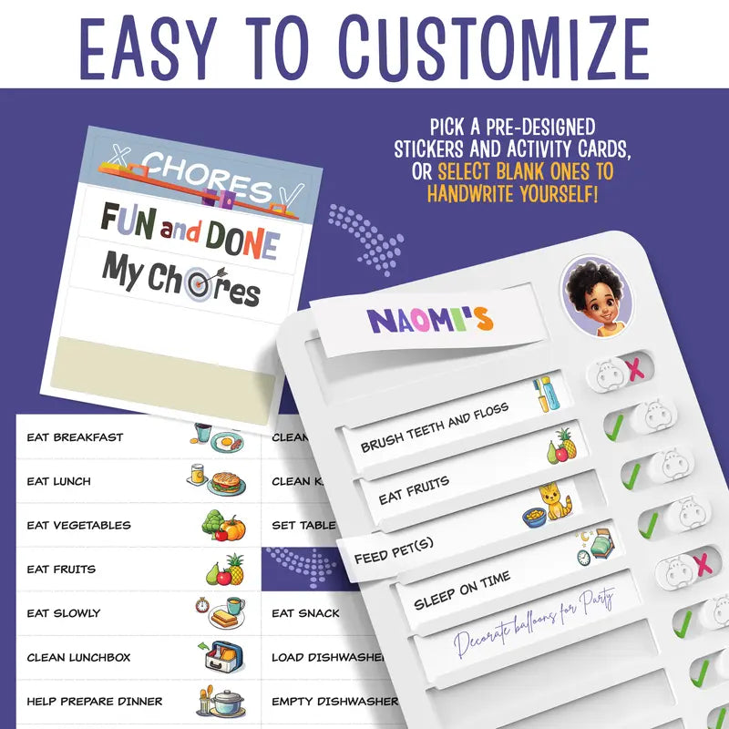 ?July big sale -49% Off?Magnetic Dry-erase Daily Routine Chart