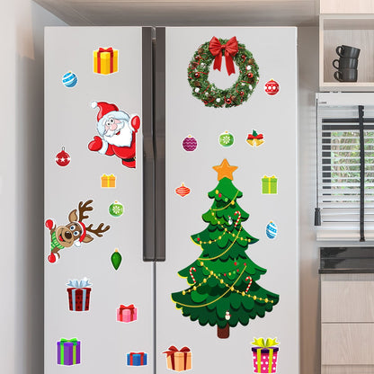 🎄 50% OFF | Christmas Magnetic Decorations – Repositionable 3D Festive Fridge Magnets