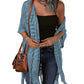 🔥Special Price:£15.99!!😍Women’s Oversized Knit Cardigan – Lightweight Crochet Tassel Kimono for Spring & Summer 🌸