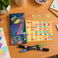 🎨Glitter Effect Brush Markers🥇✨: Create Sparkling Art Smoothly 🥳(🌈24-96 Colors | Smooth No Clog | No Bleed Through📝)