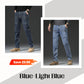 🔥50% OFF👖Men’s Slim Fit 6-Pocket Jeans+Belt