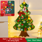 🎅Xmas Hot Sales - 50% OFF!🎄DIY Felt Christmas Tree for Kids – 32 Reusable Ornaments + Fairy Lights
