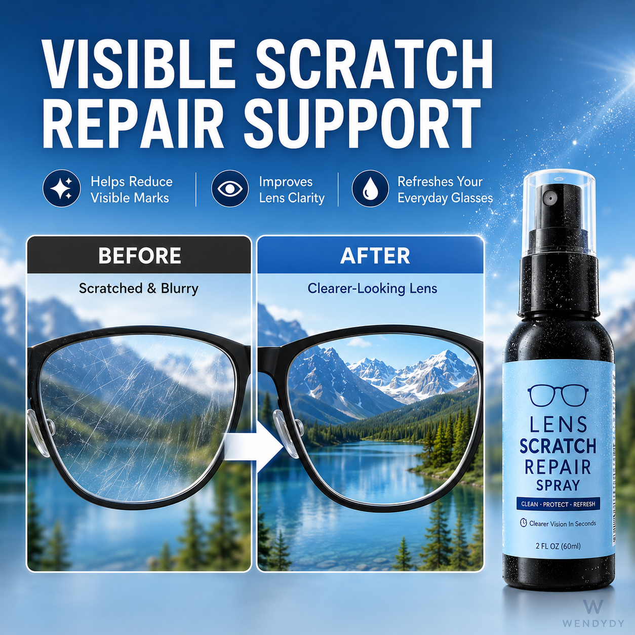 Lens Scratch Repair Spray