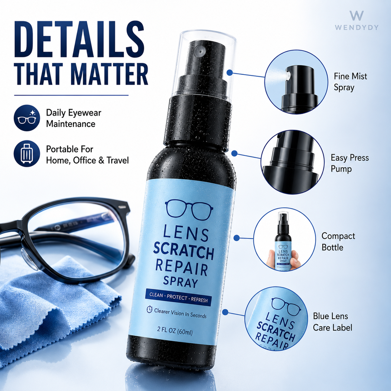 Lens Scratch Repair Spray