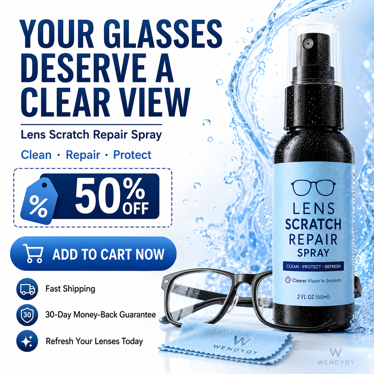 Lens Scratch Repair Spray