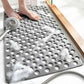 🚿50% OFF NOW! Premium Anti‑Slip Shower Safety Mat‑Large Hollow Drain Hole Bath Mat with Strong Suction Cups, Non‑Slip Floor Mat for Bathroom Shower Tub