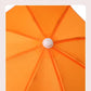Outdoor cycling mobile sunshade stand for motorcycle umbrella - Compact sun protection and rain protection
