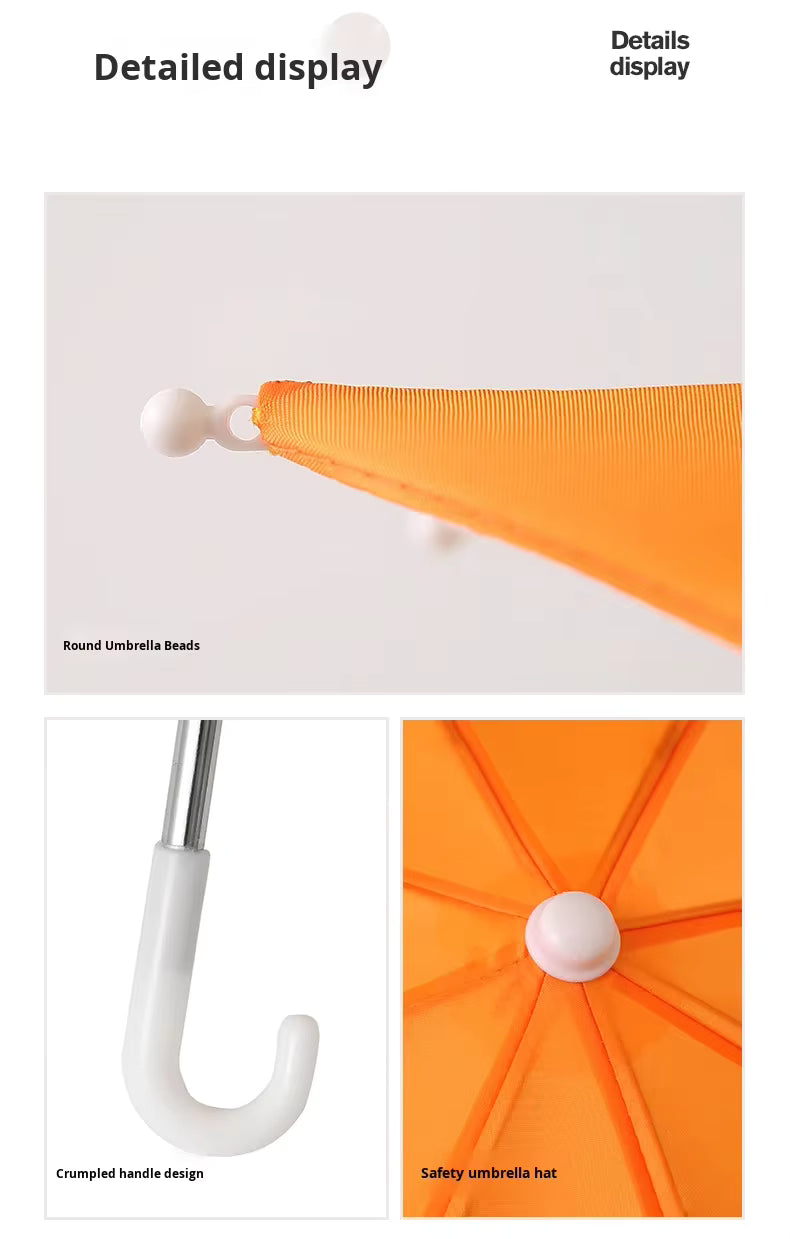 Outdoor cycling mobile sunshade stand for motorcycle umbrella - Compact sun protection and rain protection