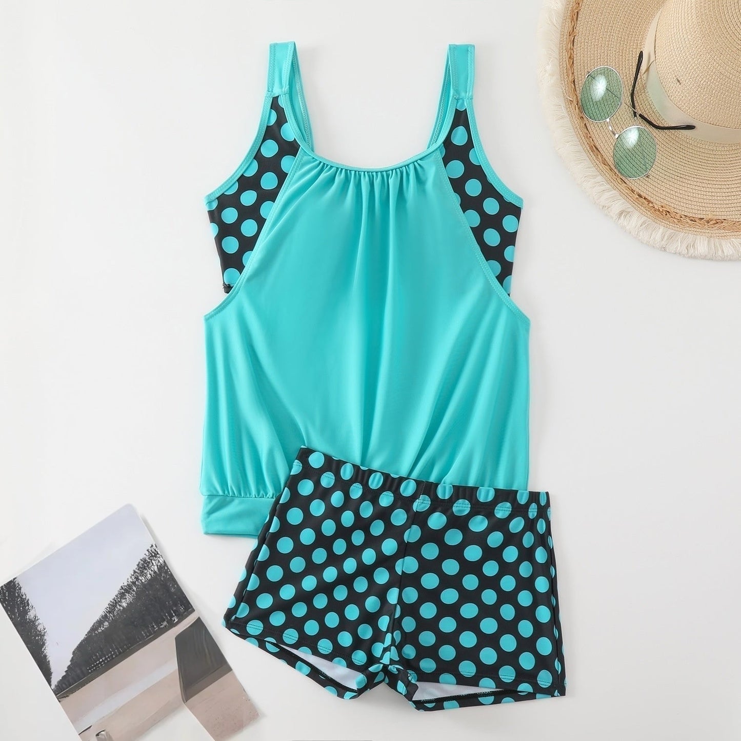 🥳2026 HOT SALE💞Women's Polka Dot Two Piece Swimsuit