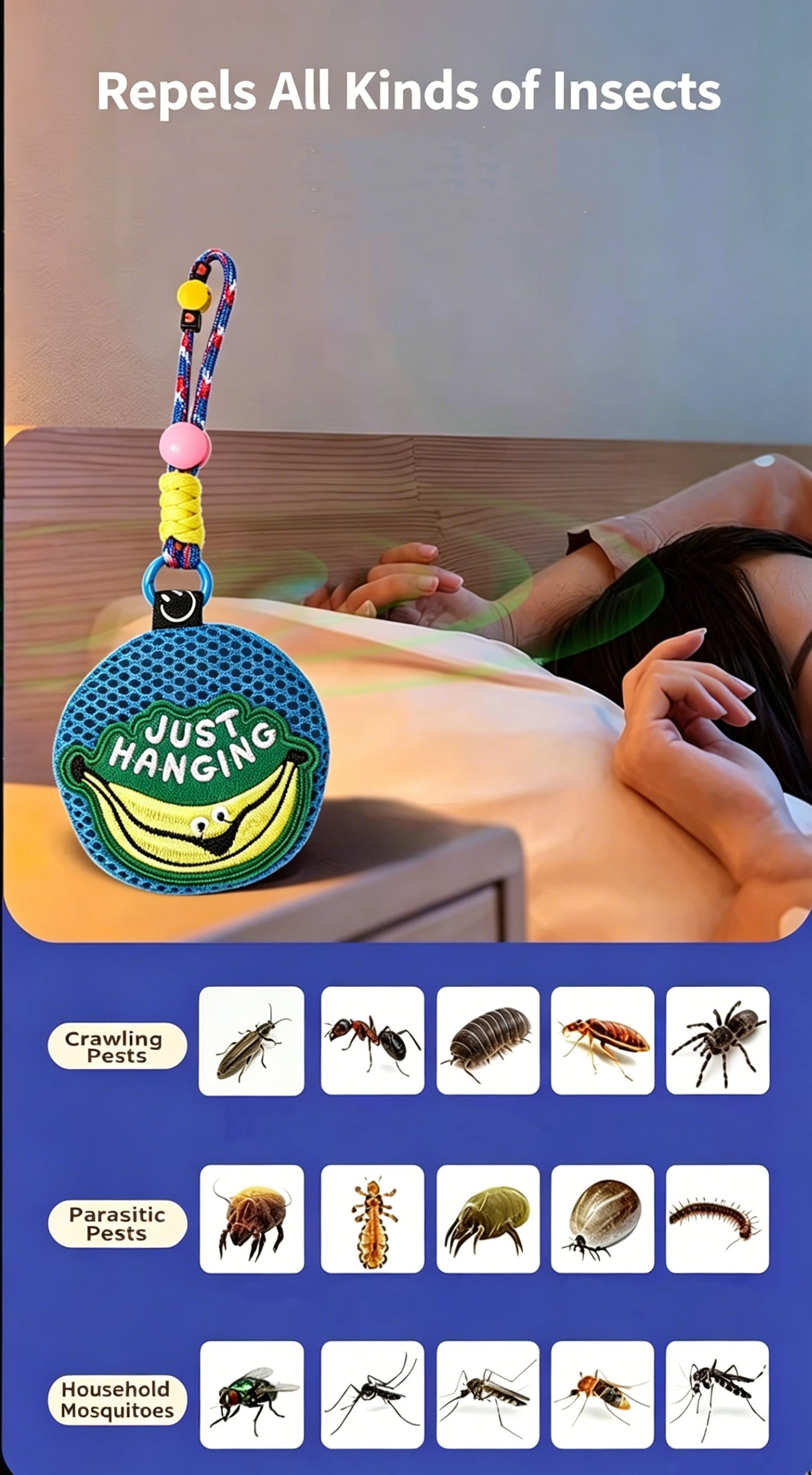 🎁BUY 1 GET 1 FREE🎁Colorful Mesh & Braid Bag Pendant