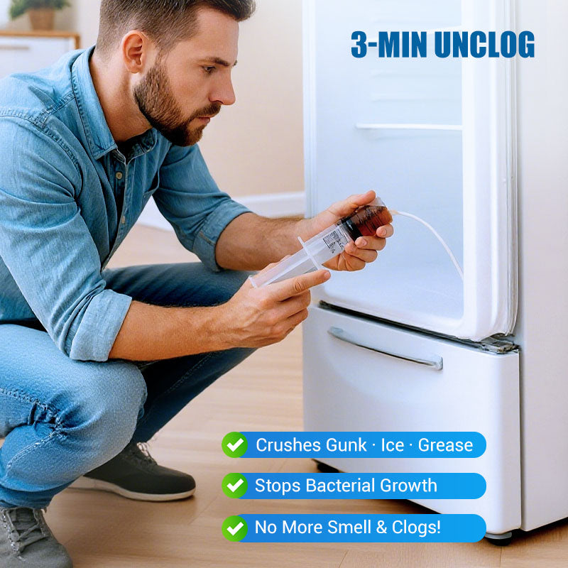 🎁Limited time 49% OFF⏳Fridge Emptying Dredger And Cleaning Set
