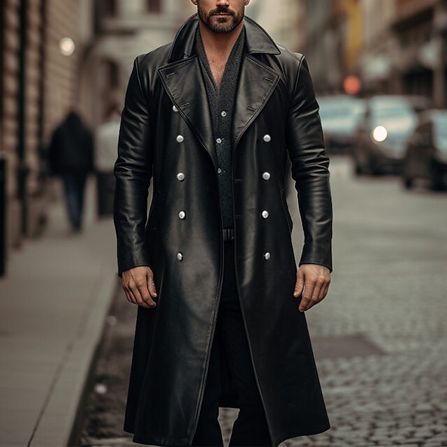 🎉45% OFF 🎉German Classic Leather Coat🔥