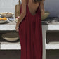 💃LAST DAY SAEL 50% OFF!!✨Women's Solid Color Cami Lounge Dress💕