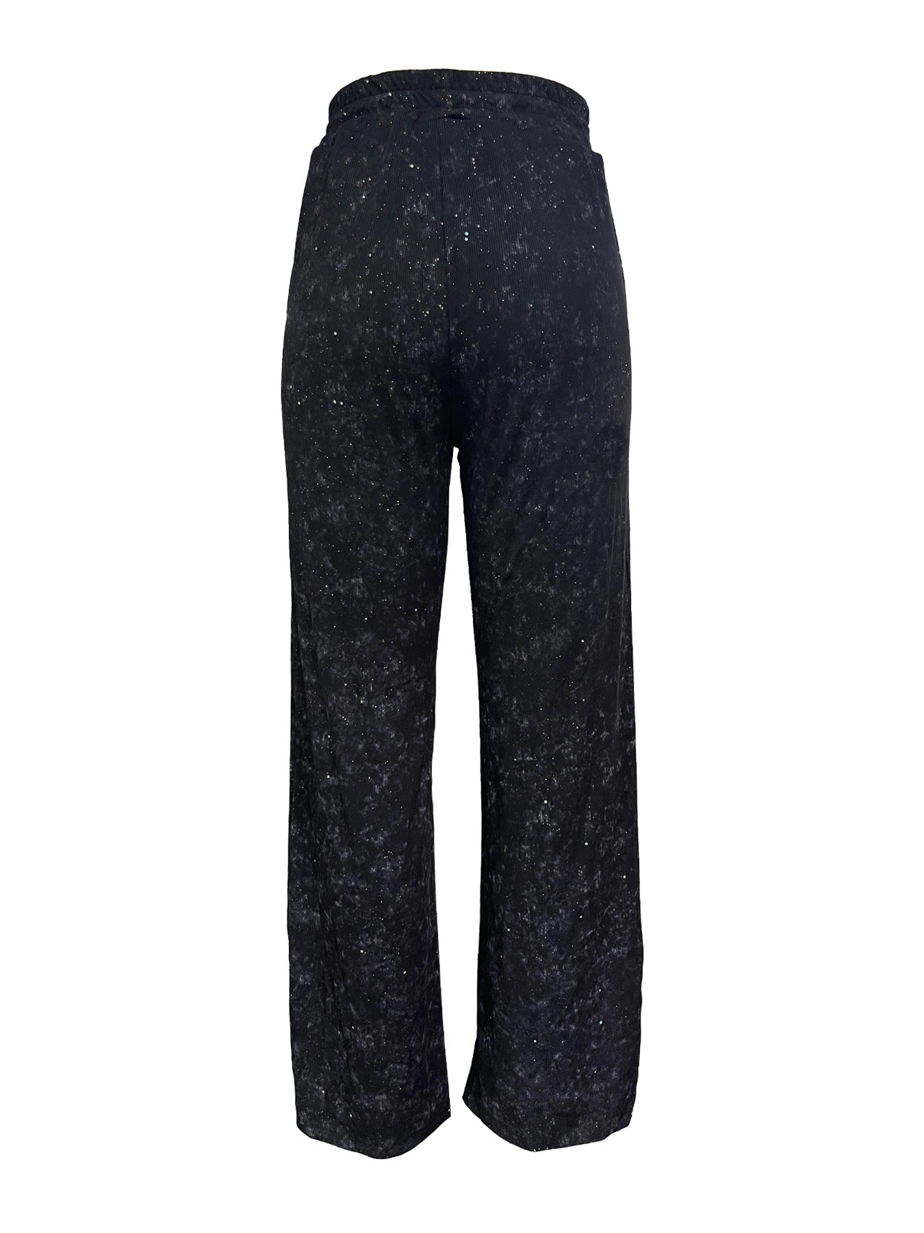 🎄LAST DAY SALE 50% OFF✨Women's Sequin Sparkle Wide Leg Pants with Elastic Waistband✨💃