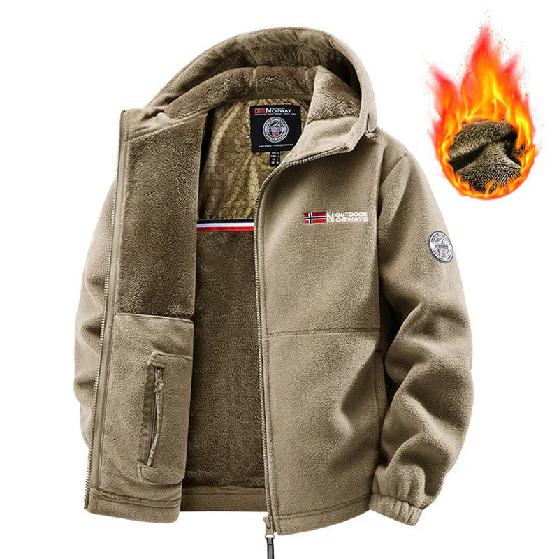 🔥LAST DAY PROMOTION - 50%OFF🔥Upgraded Unisex Hooded Casual Graphene  Insulated Jacket (with Internal Pockets)