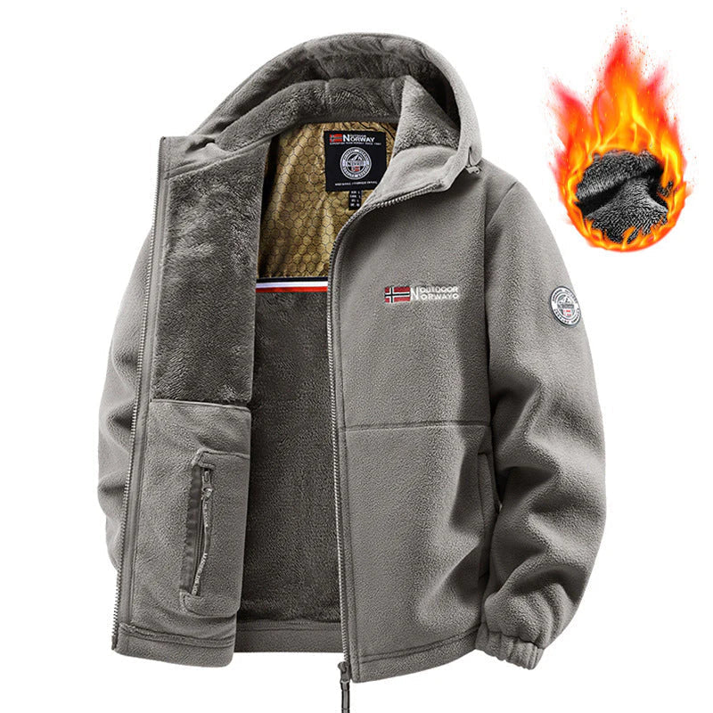 🔥LAST DAY PROMOTION - 50%OFF🔥Upgraded Unisex Hooded Casual Graphene  Insulated Jacket (with Internal Pockets)