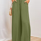👖 LIMITED-TIME 50% OFF! ✨ Wide-Leg High-Waisted Pants – Cotton Blend, Loose Fit, Drawstring 🌿