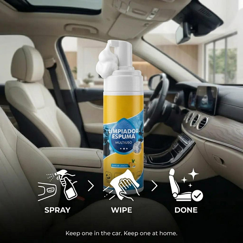 🏆HOT SALE 49% OFF🔥4-in-1 Multi-Enzyme Foam Cleaner – Deep Clean Car, Kitchen, Bathroom & Sofa