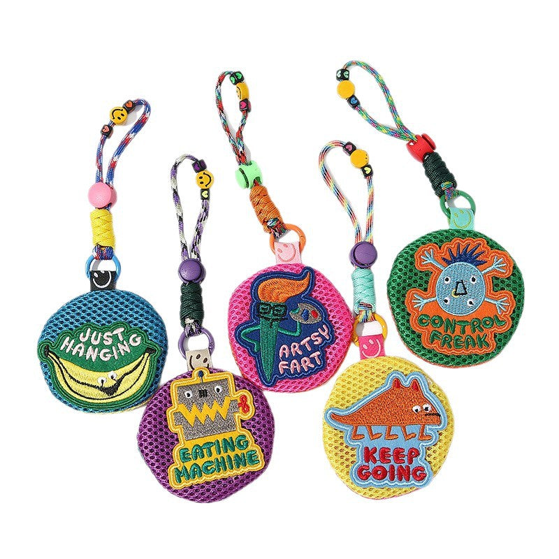 🎁BUY 1 GET 1 FREE🎁Colorful Mesh & Braid Bag Pendant