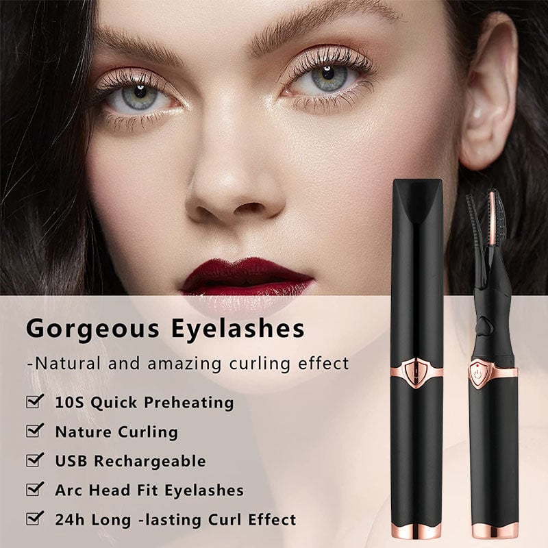 🌸 50% OFF NOW! 🌸 Electric Eyelash Curler for Instant Glam ✨ Blink & Dazzle! 👁️