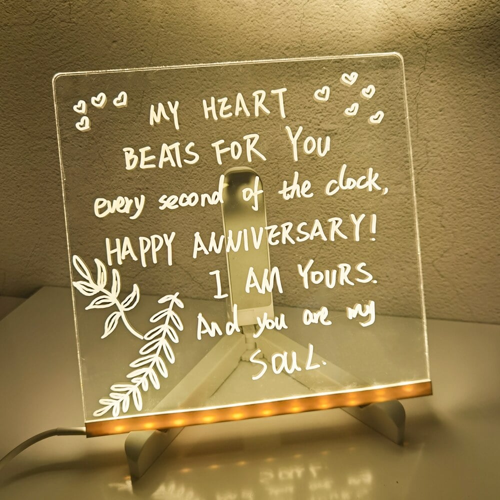 🎅Christmas Hot Sale 50% OFF 🎨LED Note Board🎁Buy 1 Get 7 Colour Pens For Free
